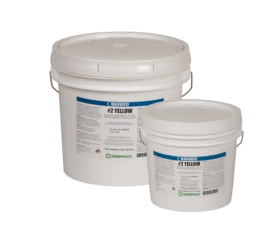 Magnaflux #2 Yellow Dry Method Mix — 45 lb Bucket