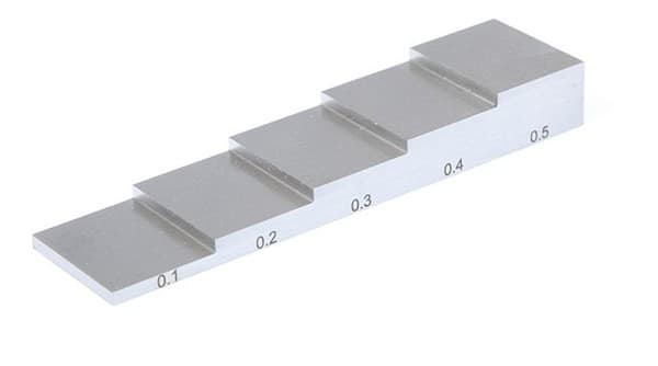 U.T Thickness 5-Step Calibration Block